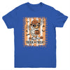 Goose Trick Or Treat Preppy Halloween Boy Pumpkin Retro Youth Shirt | siriusteestore
