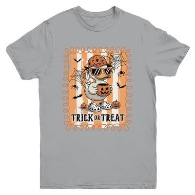 Goose Trick Or Treat Preppy Halloween Boy Pumpkin Retro Youth Shirt | siriusteestore