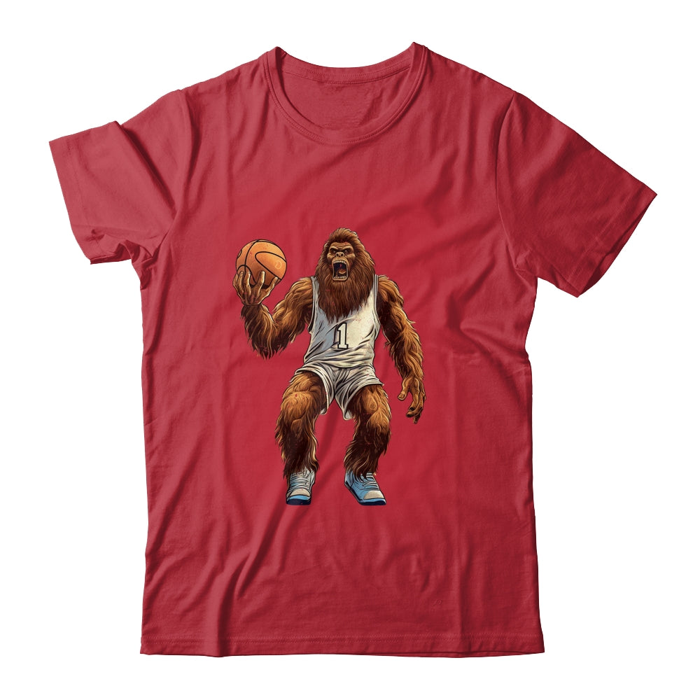 Gorilla Playing Basketball Funny Gorilla Basketball Player Shirt & Hoodie | siriusteestore