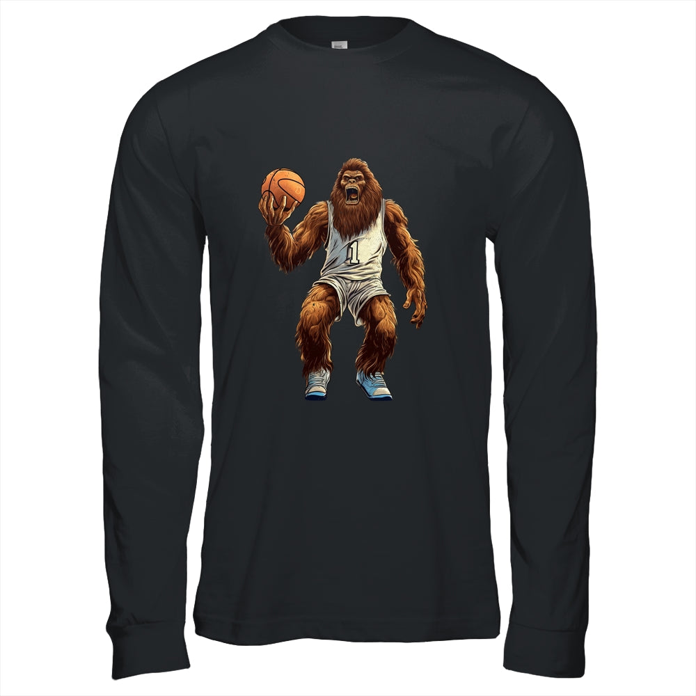 Gorilla Playing Basketball Funny Gorilla Basketball Player Shirt & Hoodie | siriusteestore