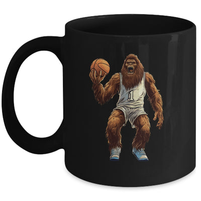 Gorilla Playing Basketball Funny Gorilla Basketball Player Mug | siriusteestore