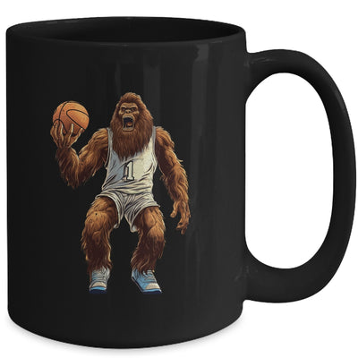Gorilla Playing Basketball Funny Gorilla Basketball Player Mug | siriusteestore
