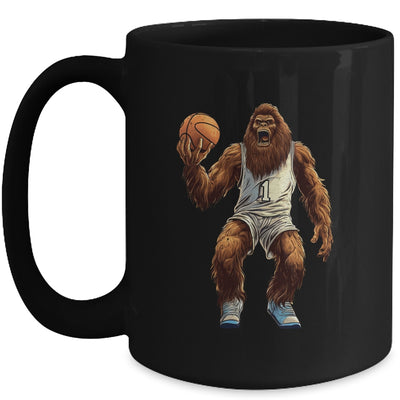 Gorilla Playing Basketball Funny Gorilla Basketball Player Mug | siriusteestore