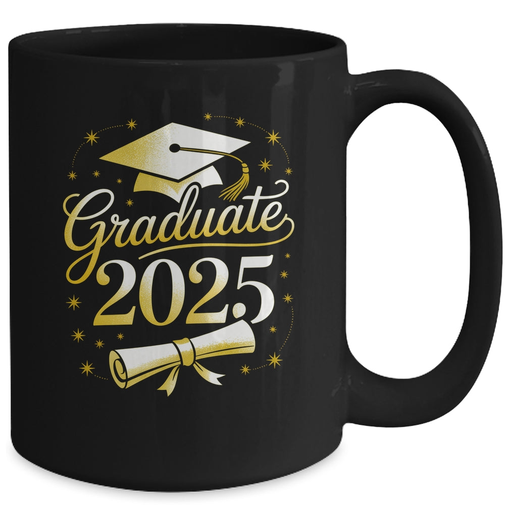 Graduate 2025 For Class Of 2025 Graduation For Her Women Men Mug | siriusteestore