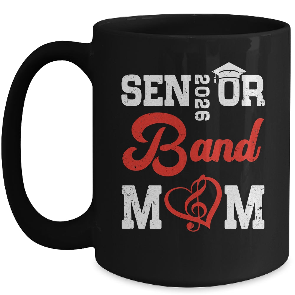 Graduation For Horn Player Senior 2026 Marching Band Mom Mug | siriusteestore