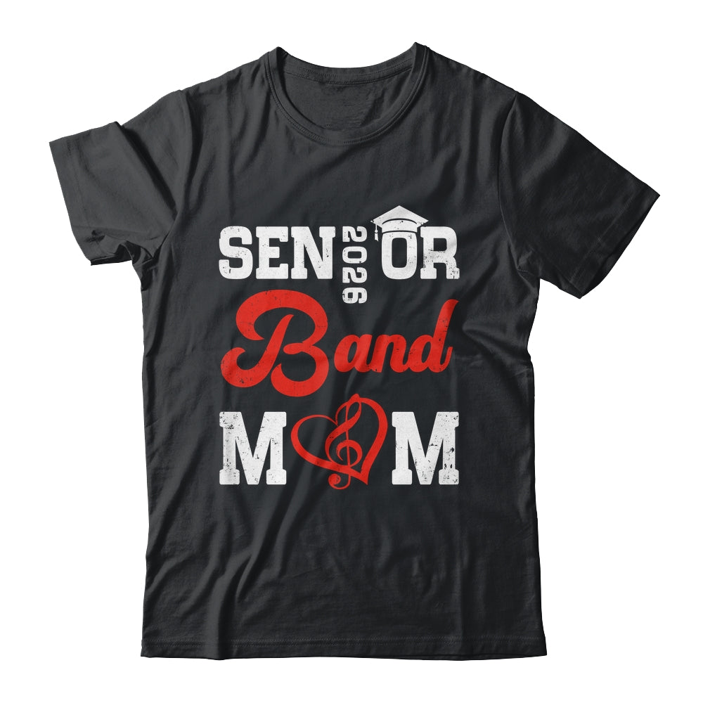 Graduation For Horn Player Senior 2026 Marching Band Mom Shirt & Hoodie | siriusteestore