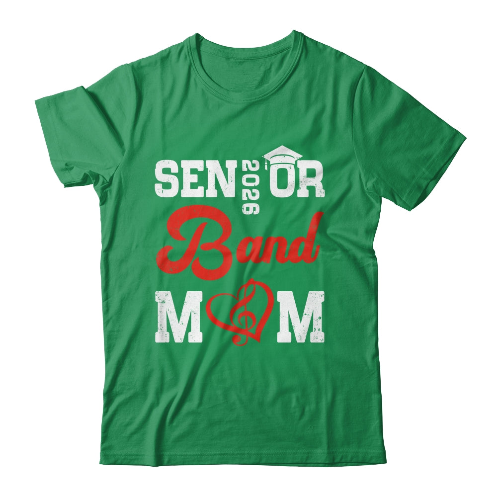 Graduation For Horn Player Senior 2026 Marching Band Mom Shirt & Hoodie | siriusteestore