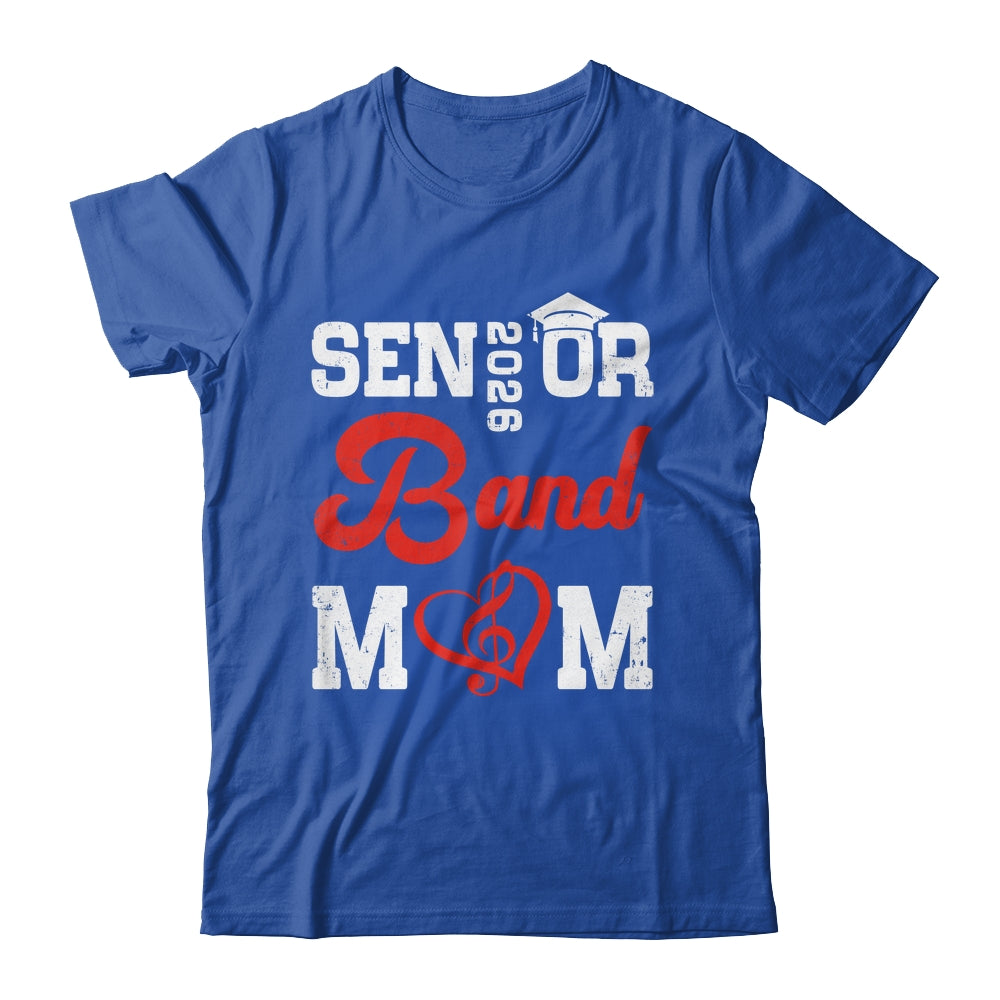 Graduation For Horn Player Senior 2026 Marching Band Mom Shirt & Hoodie | siriusteestore