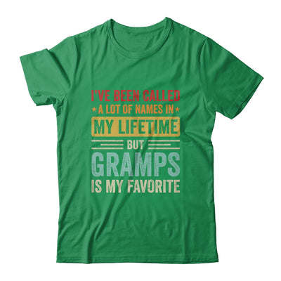 Gramps Is My Favorite Name Funny Father's Day Gramps Shirt & Hoodie | siriusteestore