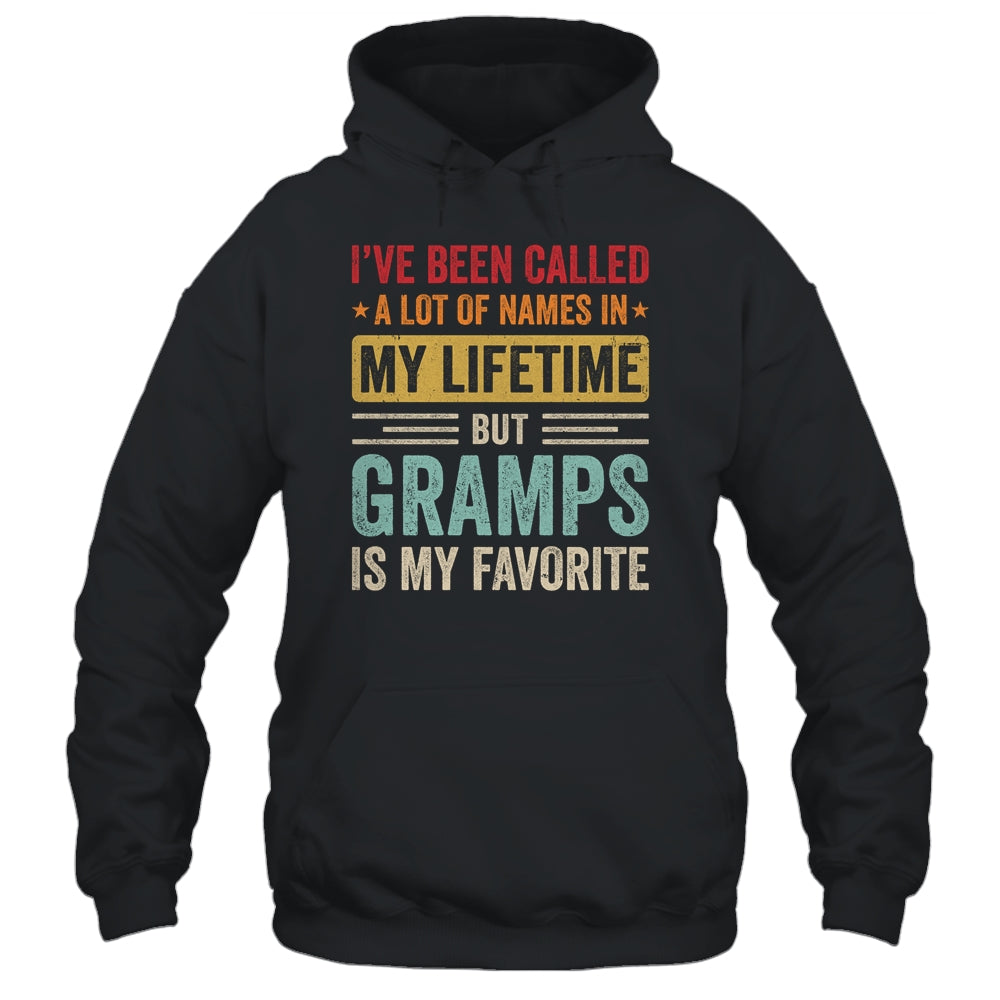 Gramps Is My Favorite Name Funny Father's Day Gramps Shirt & Hoodie | siriusteestore