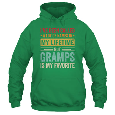 Gramps Is My Favorite Name Funny Father's Day Gramps Shirt & Hoodie | siriusteestore