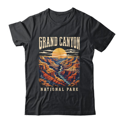 Grand Canyon National Park Arizona Outdoor Vintage Sunset Hiking Shirt & Tank Top | siriusteestore