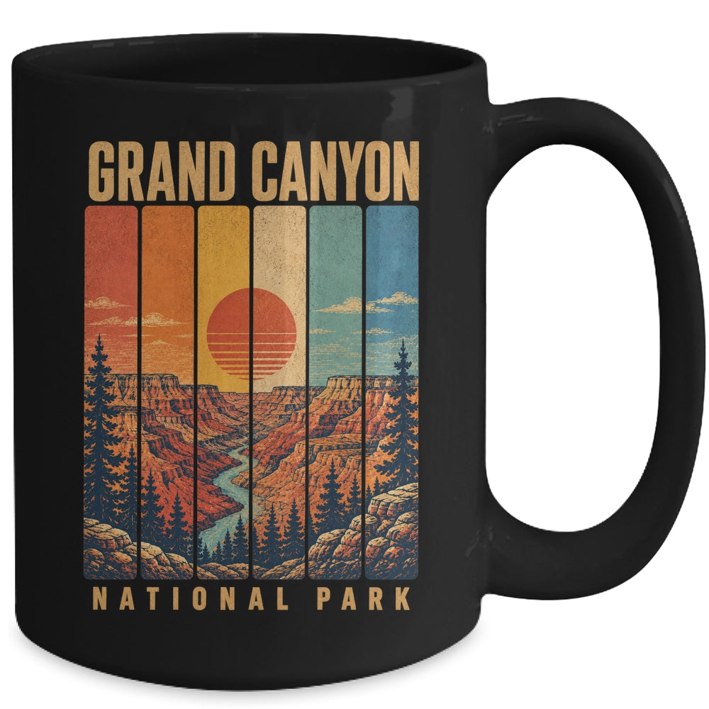 Grand Canyon National Park Arizona Usa Outdoor Vintage Mug | siriusteestore