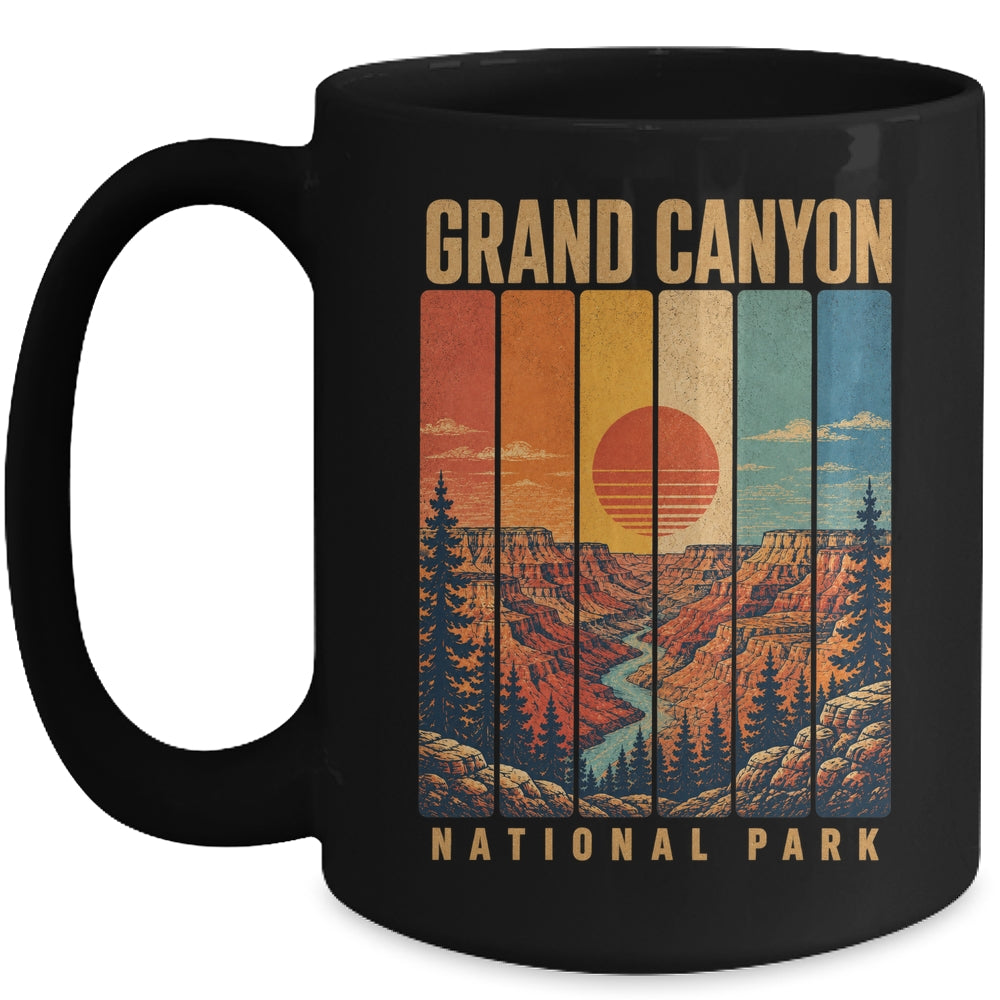 Grand Canyon National Park Arizona Usa Outdoor Vintage Mug | siriusteestore
