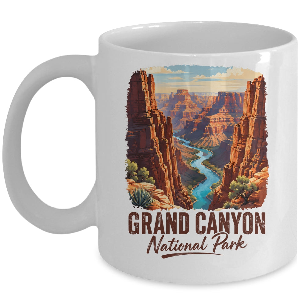 Grand Canyon National Park Hiking Souvenir Adventure Outdoor Mug | siriusteestore