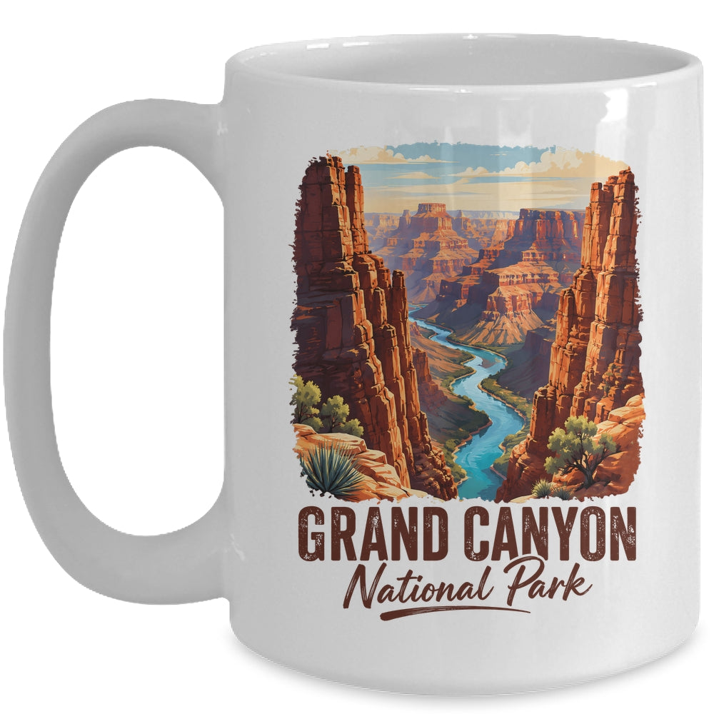 Grand Canyon National Park Hiking Souvenir Adventure Outdoor Mug | siriusteestore