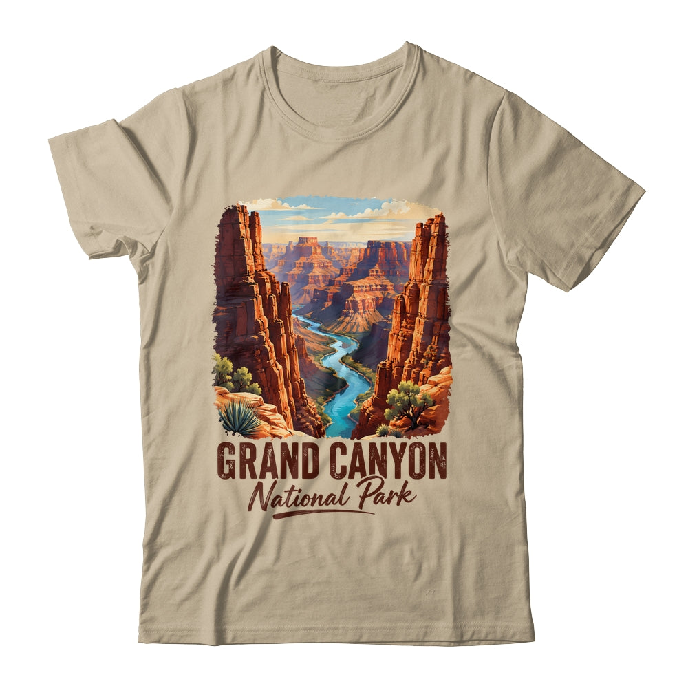 Grand Canyon National Park Hiking Souvenir Adventure Outdoor Shirt & Tank Top | siriusteestore