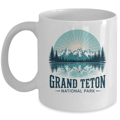 Grand Teton National Park Wyoming Travel Outdoor Camping Mug | siriusteestore