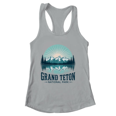 Grand Teton National Park Wyoming Travel Outdoor Camping Shirt & Tank Top | siriusteestore
