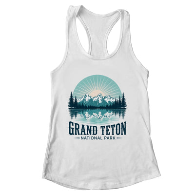 Grand Teton National Park Wyoming Travel Outdoor Camping Shirt & Tank Top | siriusteestore