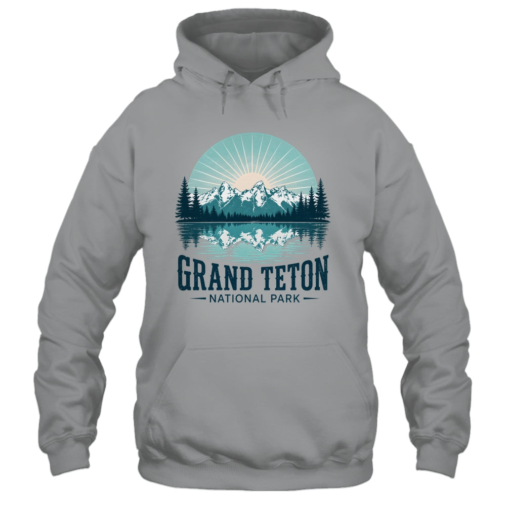 Grand Teton National Park Wyoming Travel Outdoor Camping Shirt & Tank Top | siriusteestore