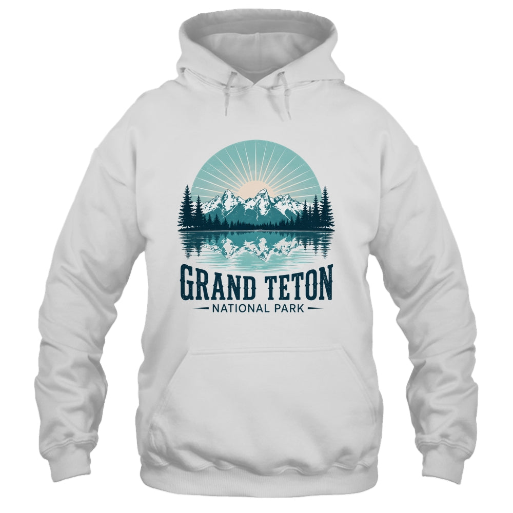 Grand Teton National Park Wyoming Travel Outdoor Camping Shirt & Tank Top | siriusteestore