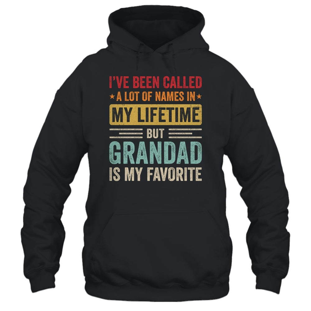 Grandad Is My Favorite Name Funny Father's Day Grandad Shirt & Hoodie | siriusteestore