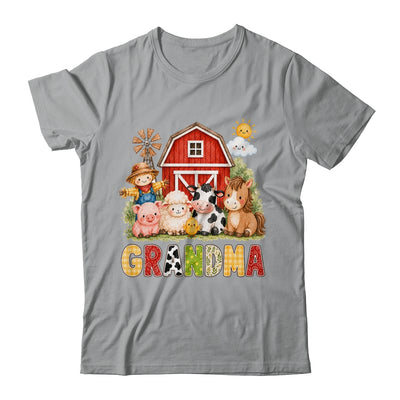 Grandma Farm Cow 1St Birthday Girl Boy Matching Family Shirt & Hoodie | siriusteestore