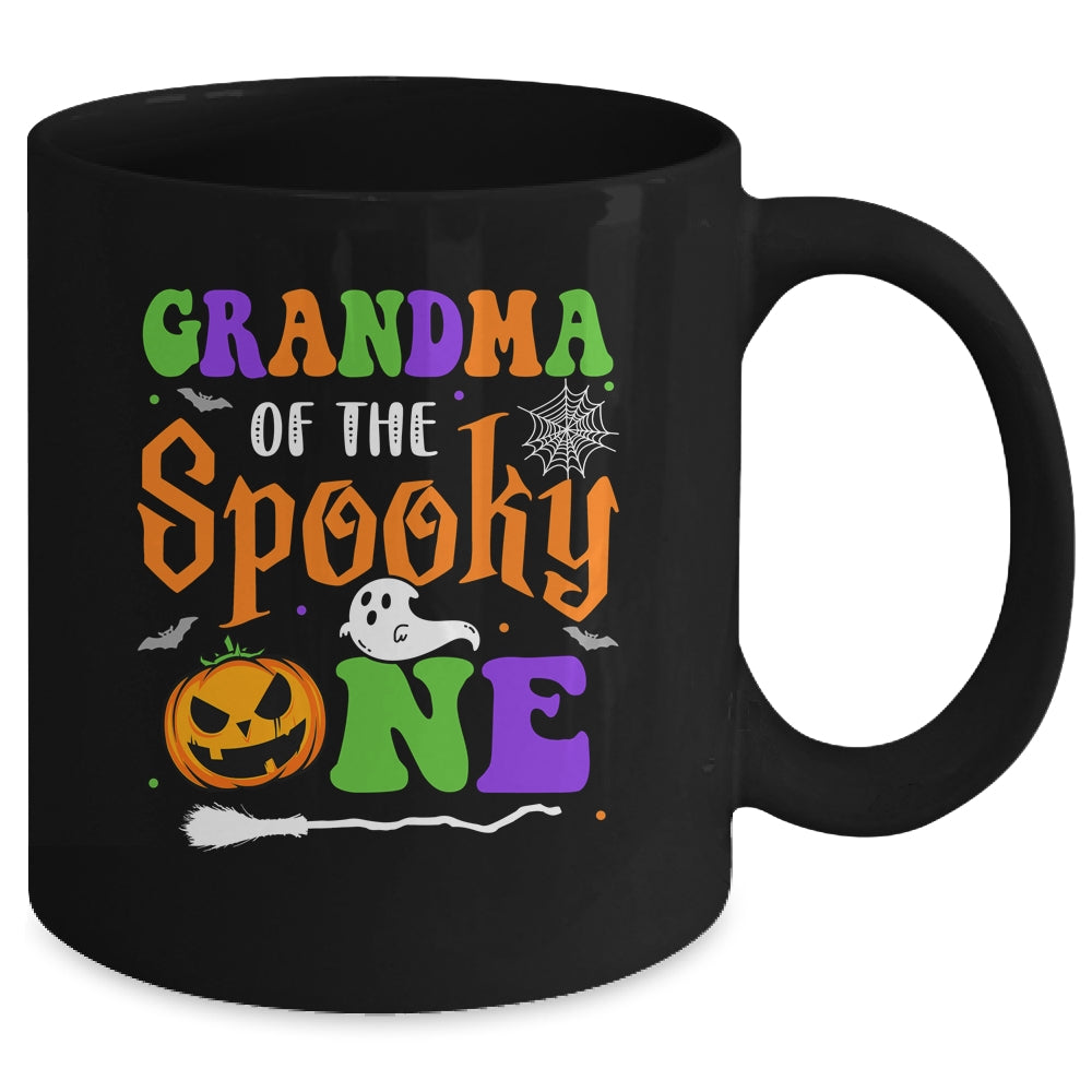Grandma Halloween 1st Birthday Boy Matching Family Spooky Mug | siriusteestore