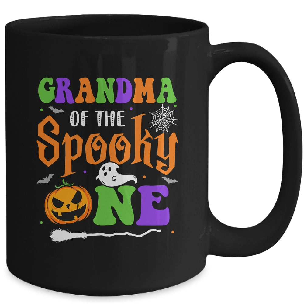 Grandma Halloween 1st Birthday Boy Matching Family Spooky Mug | siriusteestore