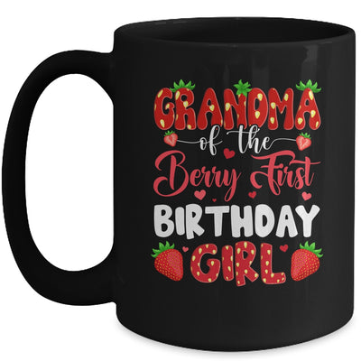 Grandma Of The Berry First Birthday Of Girl Strawberry Mug | siriusteestore