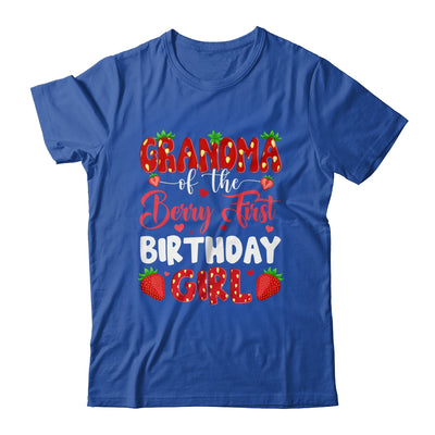 Grandma Of The Berry First Birthday Of Girl Strawberry Shirt & Hoodie | siriusteestore
