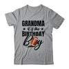 Grandma Of The Birthday Boy Football 1st Birthday Party Shirt & Hoodie | siriusteestore