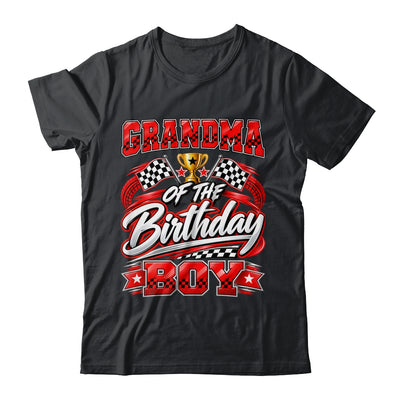 Grandma Of The Birthday Boy Race Car Family Pit Crew Shirt & Hoodie | siriusteestore