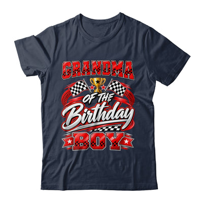 Grandma Of The Birthday Boy Race Car Family Pit Crew Shirt & Hoodie | siriusteestore