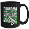 Grandma Of The Birthday Boy Soccer Birthday Soccer Player Mug | siriusteestore