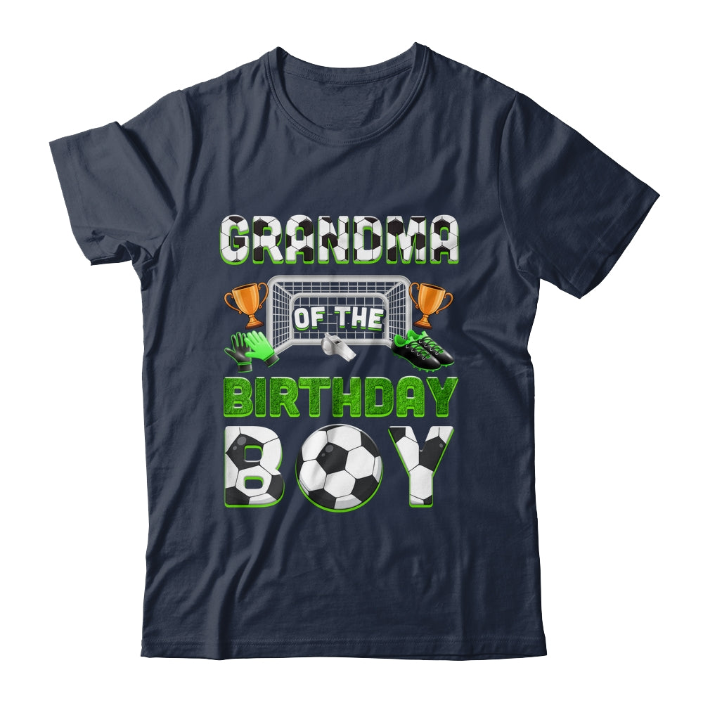 Grandma Of The Birthday Boy Soccer Family Matching Party Shirt & Hoodie | siriusteestore