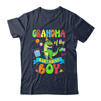 Grandma Of The Birthday Boy TRex Dinosaur Birthday Family Shirt & Hoodie | siriusteestore
