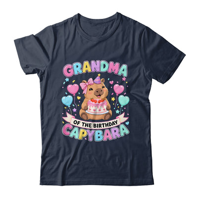 Grandma Of The Birthday Capybara Birthday Girl Family Shirt & Hoodie | siriusteestore
