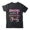 Grandma Of The Birthday Fairy Princess Girl Party Decoration Shirt & Hoodie | siriusteestore