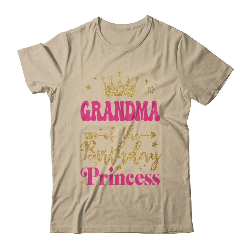 Grandma Of The Birthday For Girl 1st Birthday Princess Girl Shirt & Hoodie | siriusteestore