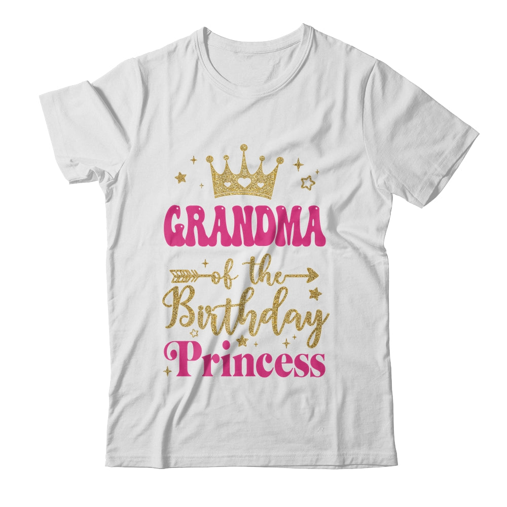Grandma Of The Birthday For Girl 1st Birthday Princess Girl Shirt & Hoodie | siriusteestore