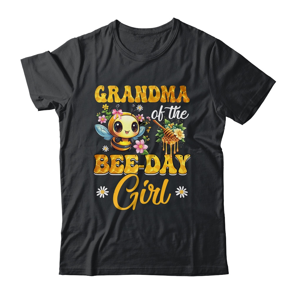 Grandma Of The Birthday Girl Bee Family Birthday Party Shirt & Hoodie | siriusteestore