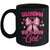 Grandma Of The Birthday Girl Coquette Bow Matching Family Mug | siriusteestore