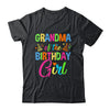 Grandma Of The Birthday Girl Glows Retro 80's Party Family Shirt & Hoodie | siriusteestore