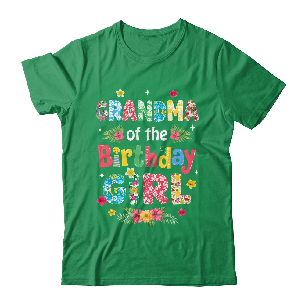 Grandma Of The Birthday Girl Hawaii Family Party Decor Shirt & Hoodie | siriusteestore