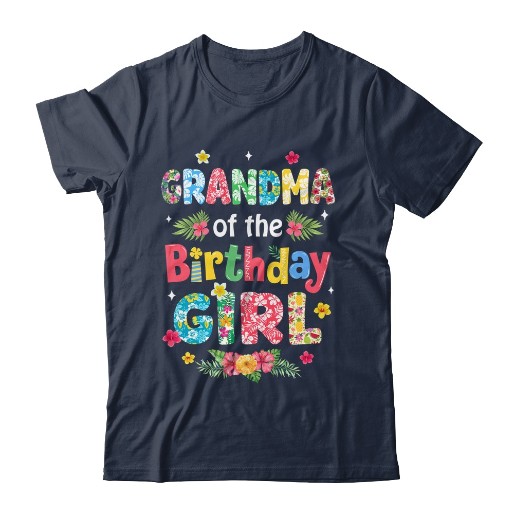 Grandma Of The Birthday Girl Hawaii Family Party Decor Shirt & Hoodie | siriusteestore