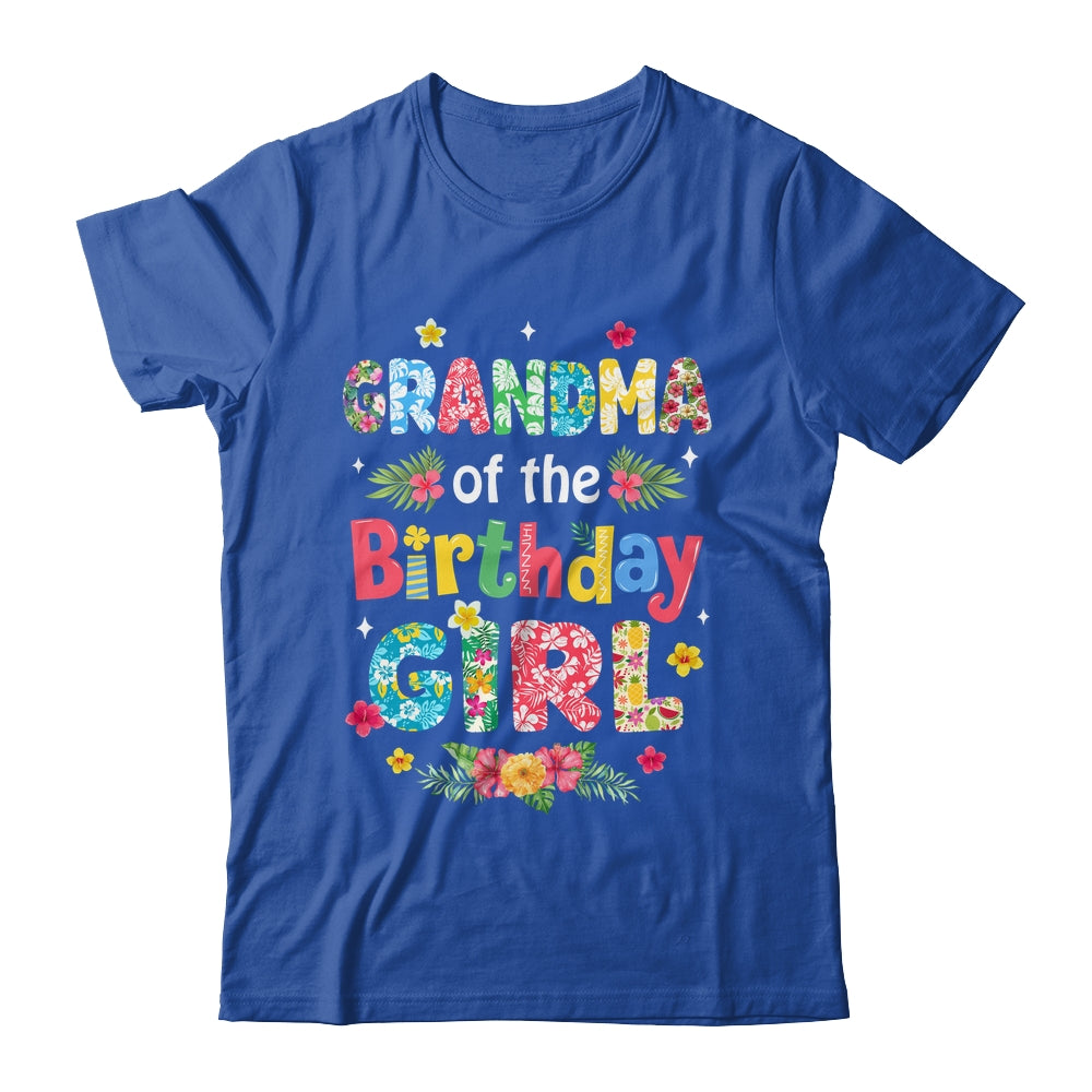 Grandma Of The Birthday Girl Hawaii Family Party Decor Shirt & Hoodie | siriusteestore