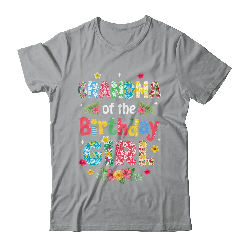 Grandma Of The Birthday Girl Hawaii Family Party Decor Shirt & Hoodie | siriusteestore