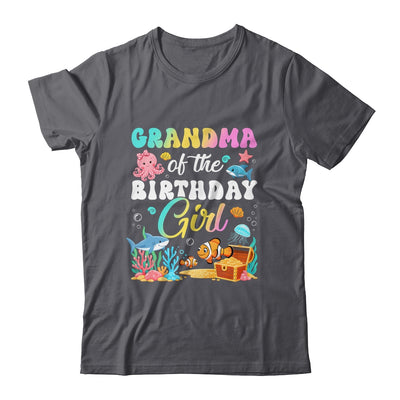 Grandma Of The Birthday Girl Sea Fish Ocean Aquarium Shirt & Hoodie | siriusteestore
